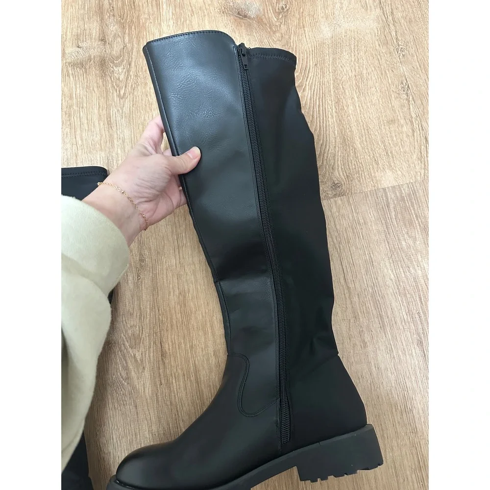 MIA | Women's Talli Zippered‎ Riding Casual Over the Knee Boots
